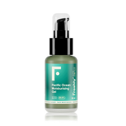 Gel Hidratante Natural para Peles Oleosas - Pacific Ocean Moisturising Gel - FRESHLY -  - Imagem