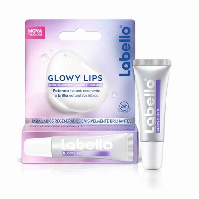 Batom Glowy Lips Clear - LABELLO -  - Imagem