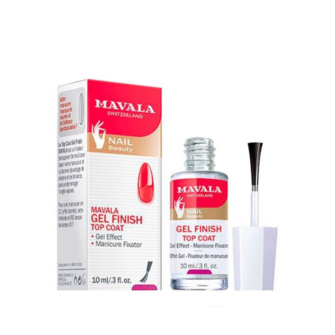 Top Coat Gel Finish - MAVALA - Cuidados de Unhas & M&atilde;os - Imagem 2