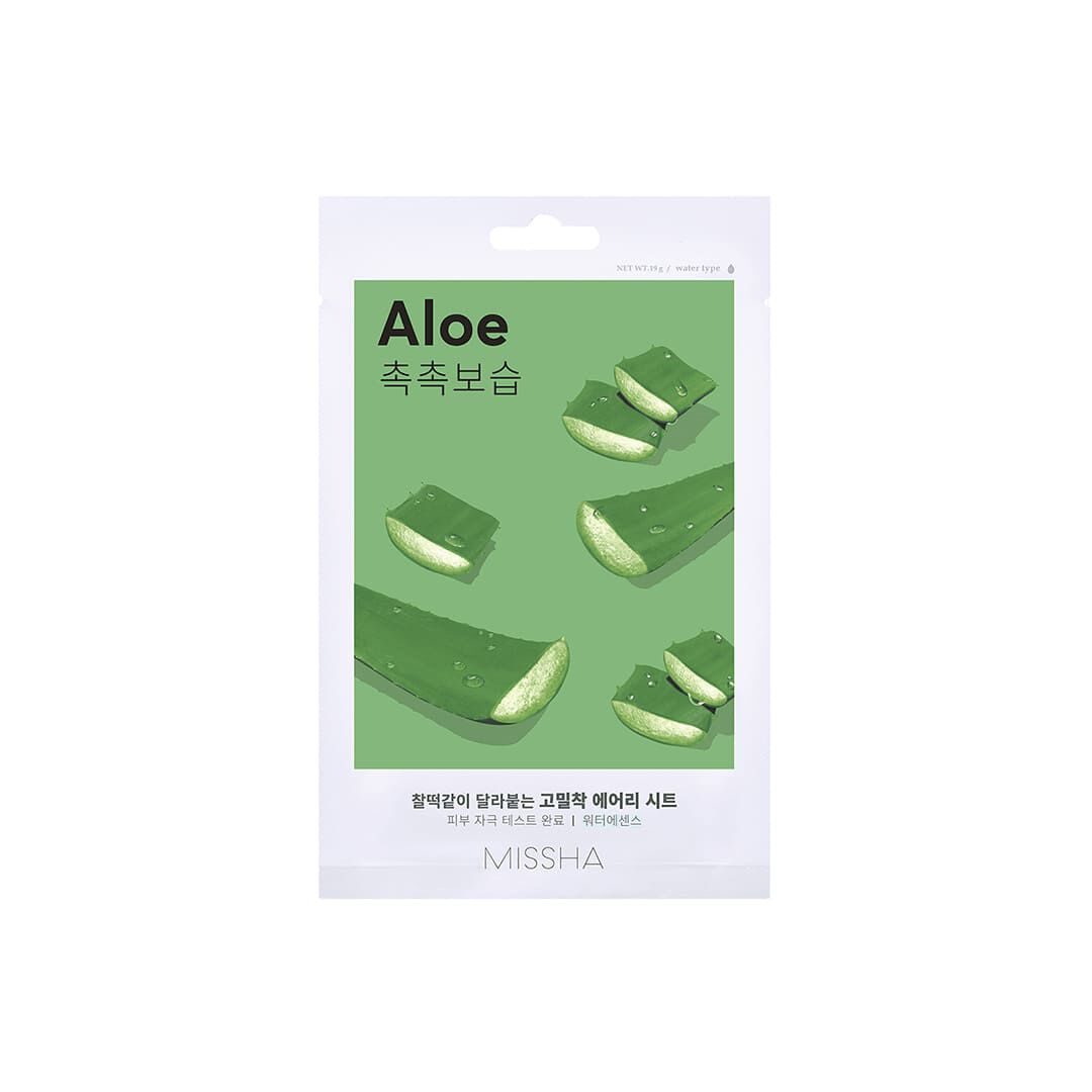 Máscara Facial Airy Fit Aloe - Missha -  - Imagem 1