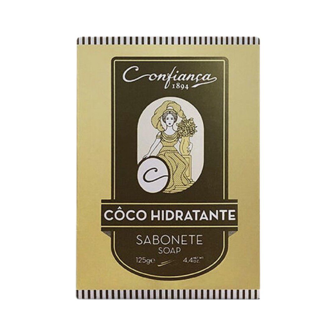Sabonete Coco Hidratante - CONFIAN&Ccedil;A - Sabonetes S&oacute;lidos - Imagem 1