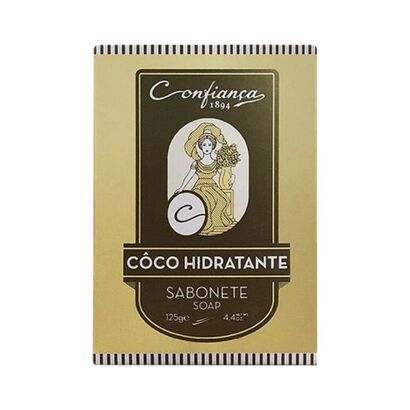 Sabonete Coco Hidratante - CONFIAN&Ccedil;A - Sabonetes S&oacute;lidos - Imagem