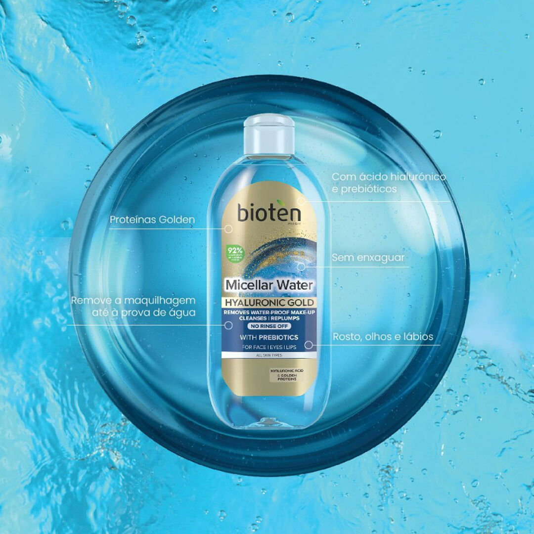 Água Micelar Hyaluronic Gold - BIOTEN -  - Imagem 2