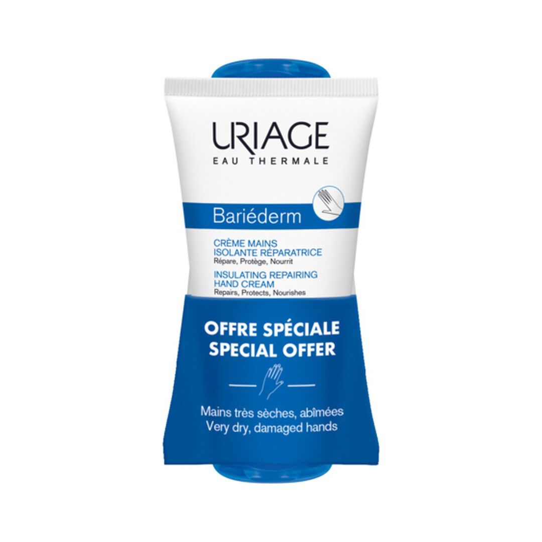 Pack BARI&Eacute;DERM Creme de M&atilde;os - URIAGE -  - Imagem 1