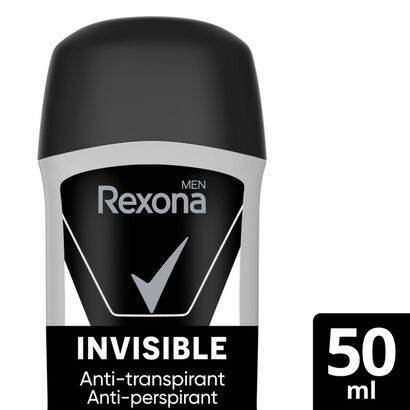 Desodorizante Stick Invisible Black&White - REXONA -  - Imagem