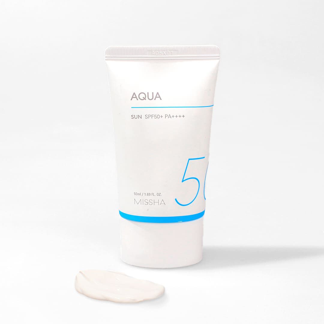Protetor Solar All Around Safe Block Aqua Sun SPF50+ - Missha -  - Imagem 2