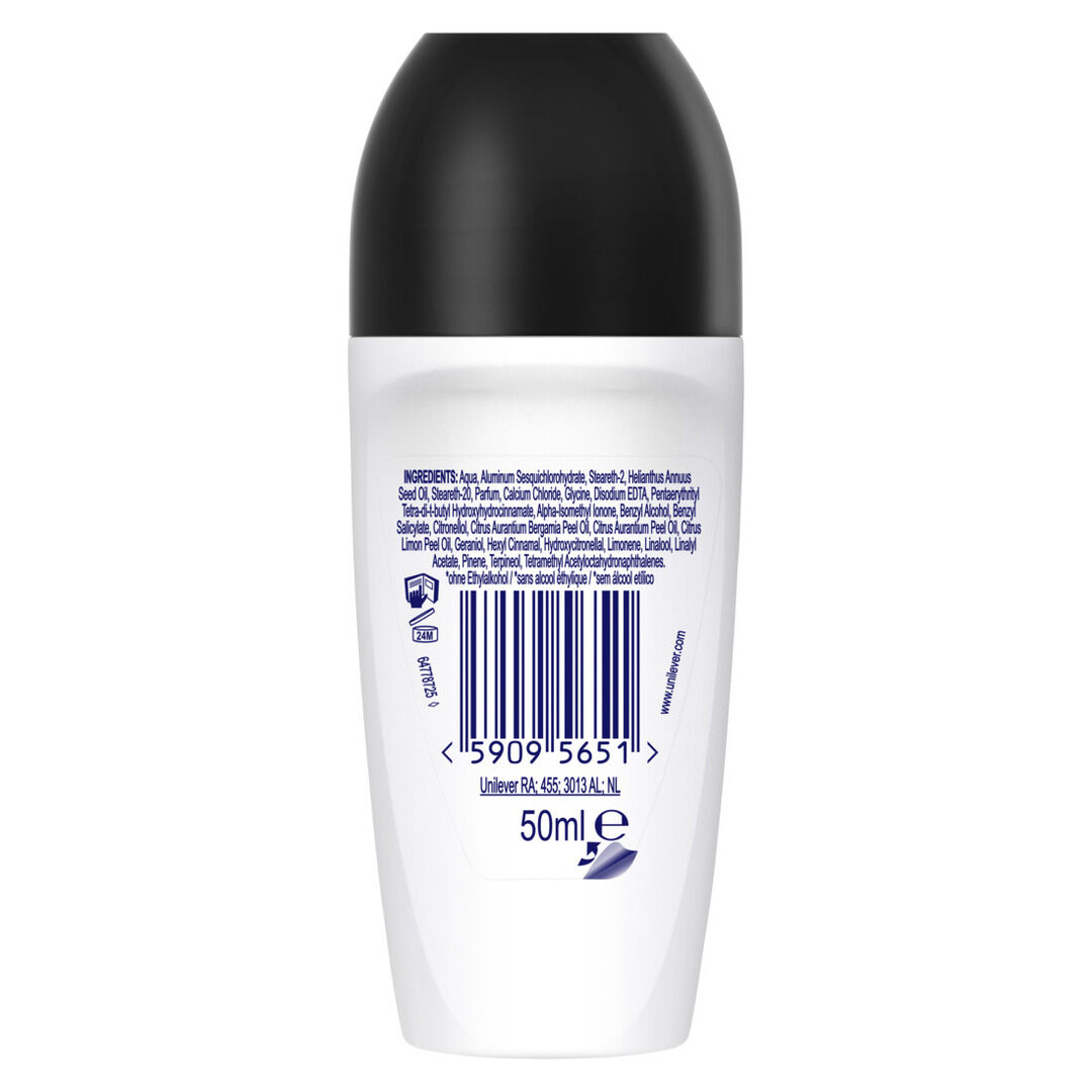 Desodorizante Roll-on Invisible Black+White 48H - REXONA -  - Imagem 2