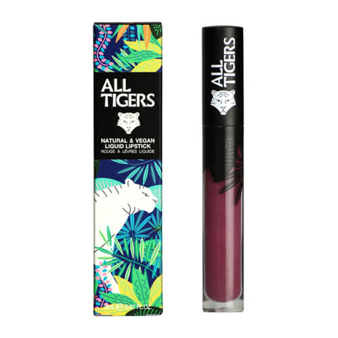 Natural & Vegan Matte Liquid Lipstick - ALL TIGERS -  - Imagem 1