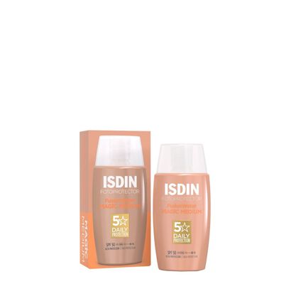 FOTOPROTECTOR FUSION WATER COLOR MEDIUM SPF50 - ISDIN -  - Imagem
