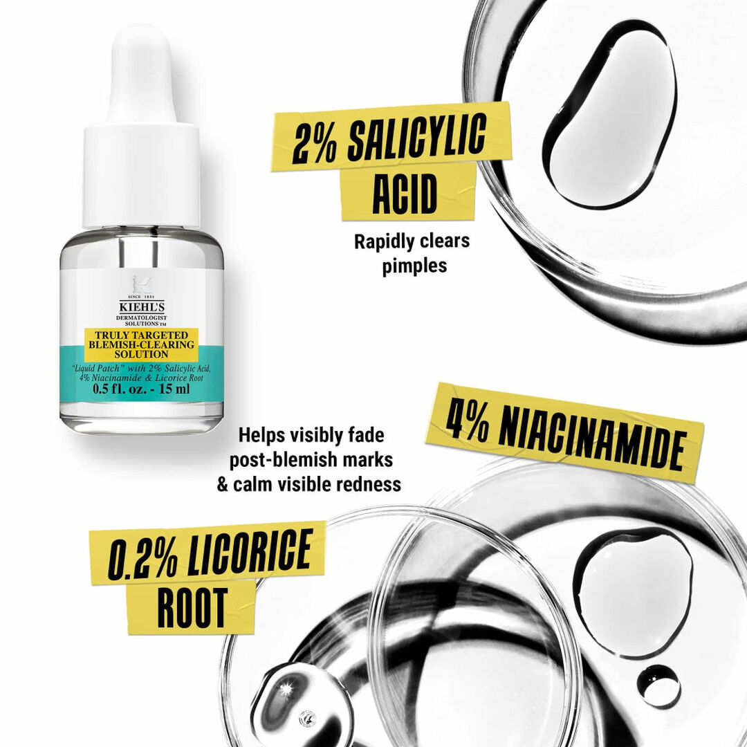 Truly Targeted Blemish-Clearing Solution - KIEHL'S - Dermatologist Solutions - Imagem 4