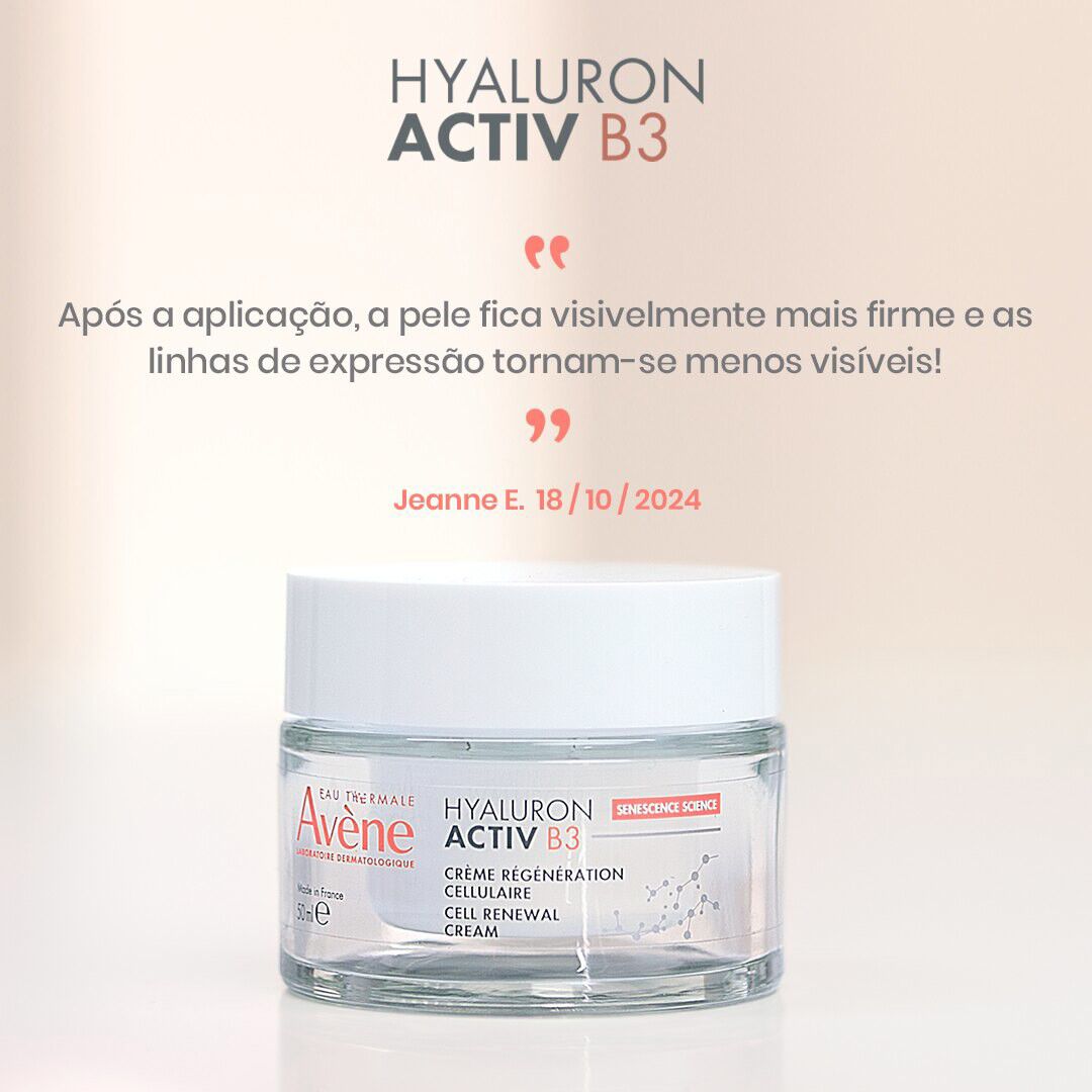 Hyaluron Activ B3 Creme de Dia Antienvelhecimento - AVENE -  - Imagem 7