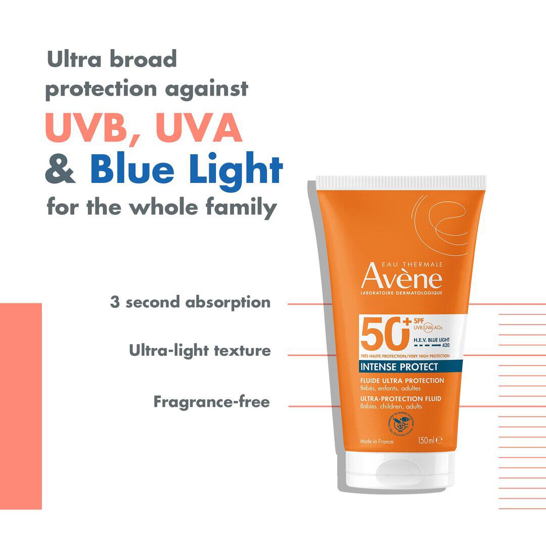 Protetor Solar Fluido Intense Protect SPF 50+ - AVENE -  - Imagem 2