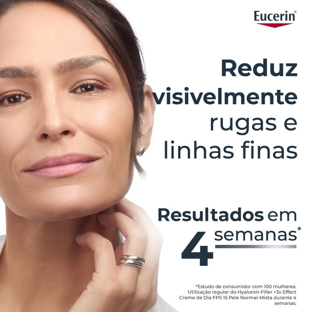 Hyaluron-Filler x3 Effect Creme de Dia - Pele Normal a Mista FPS 15 - EUCERIN -  - Imagem 8