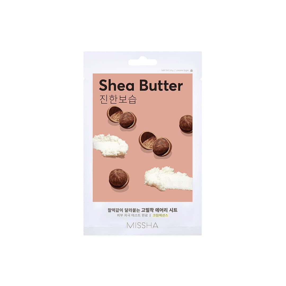 Máscara Airy Fit Sheet Mask - Shea Butter - Missha -  - Imagem 1