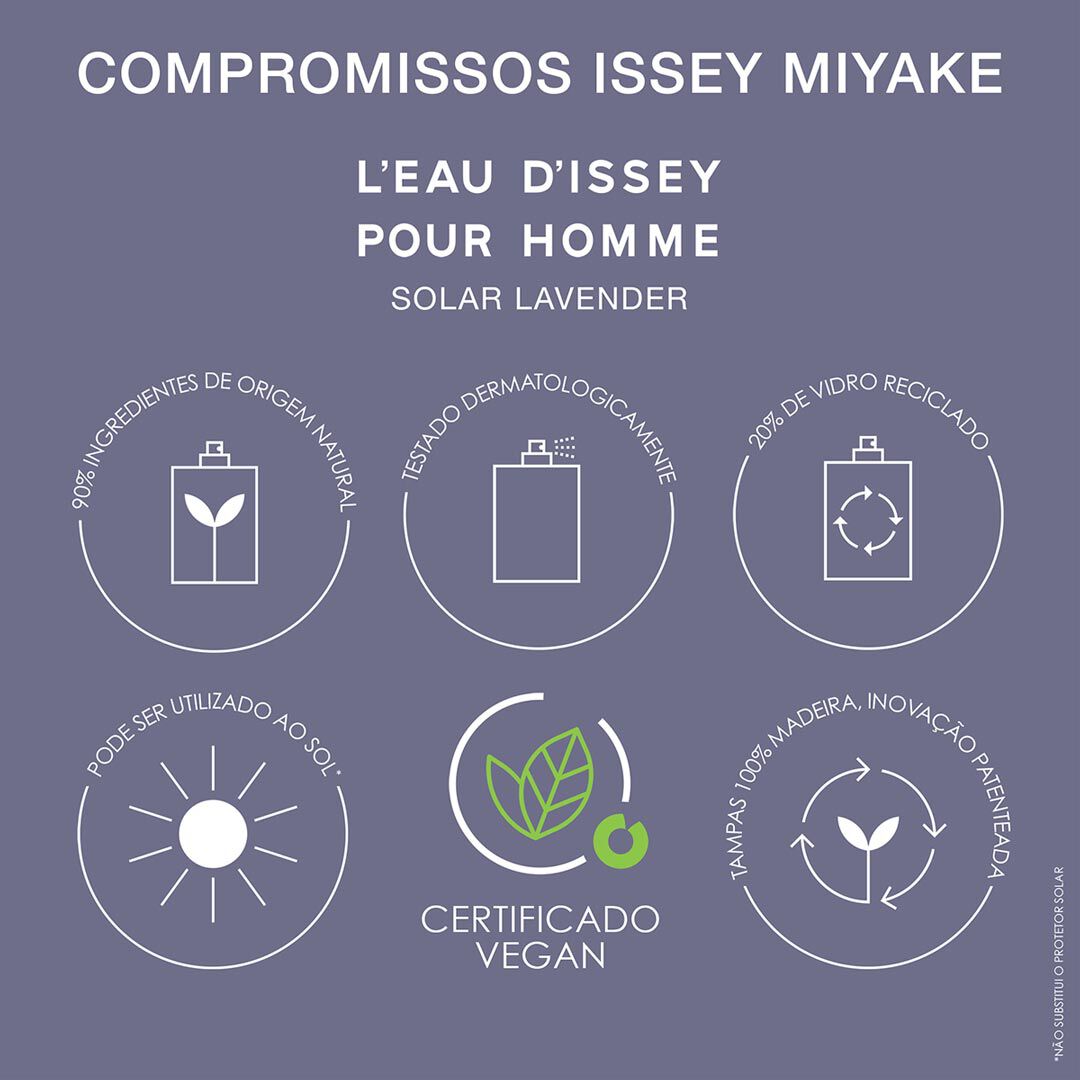 Solar Lavender Eau de Toilette Intense - ISSEY MIYAKE - L'EAU D'ISSEY POUR HOMME - Imagem 7