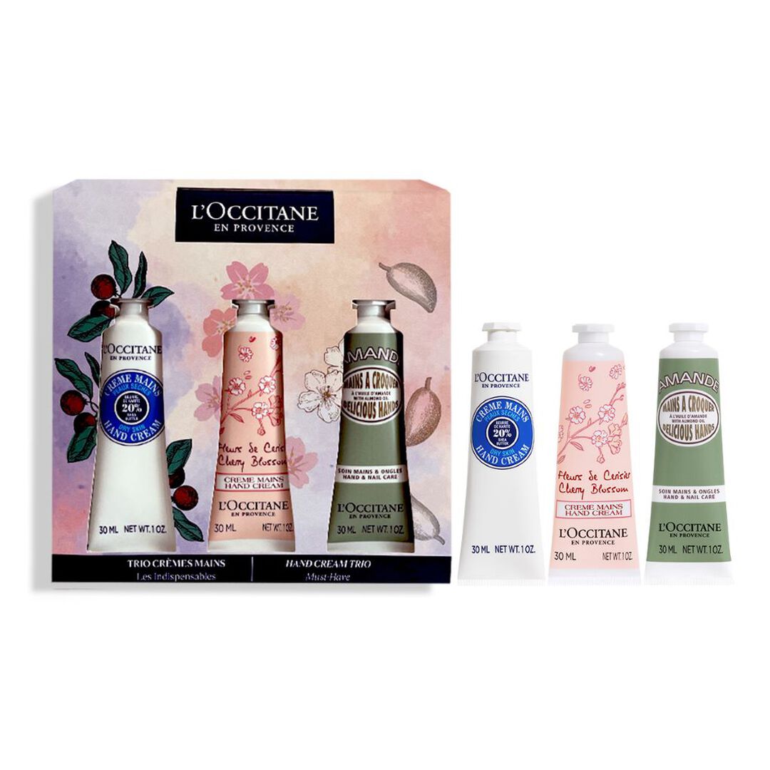 Trio de Cremes de Mãos - L'OCCITANE - L'OCCITANE TRATAMENT - Imagem 1