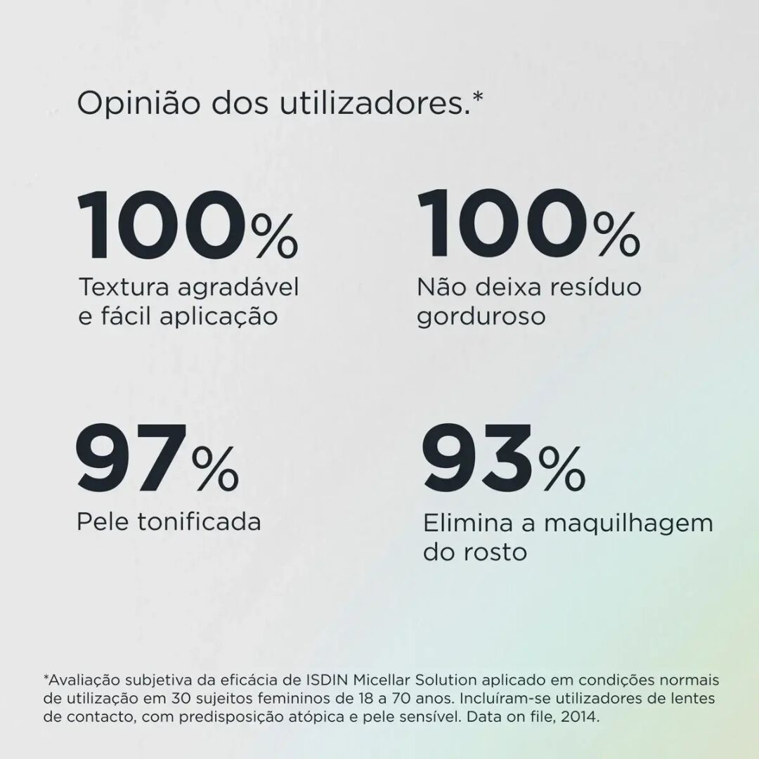 &Aacute;gua Micelar 4 em 1 - ISDINCEUTICS -  - Imagem 3