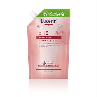 pH5 Gel & Óleo Duche Recarga - EUCERIN -  - Imagem