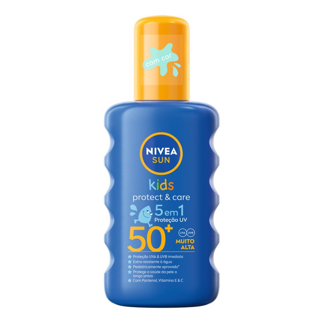 Nivea Sun - Spray Kids Protect & Care FP50+ (Com cor) - NIVEA -  - Imagem 1