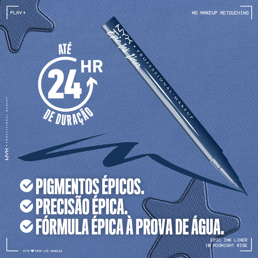 Epic Ink Liner - NYX Professional Makeup -  - Imagem 7