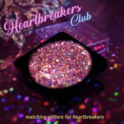 Glitter Cremoso 'Heartbreaker' - MUSA MAKEUP - MUSA MAKEUP GLITTERS - Imagem