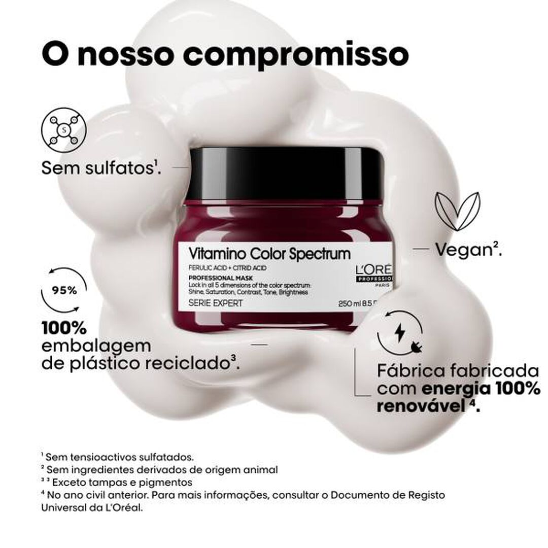 L'Oréal Professionnel Serie Expert Máscara Vitamino Color Spectrum - L'ORÉAL PROFESSIONNEL - Vitamino Color Spectrum - Imagem 5