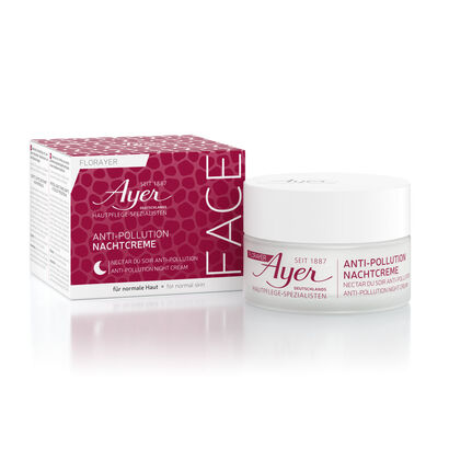 ANTI-POLLUTION NIGHT CREAM - AYER - FLORAYER - Imagem