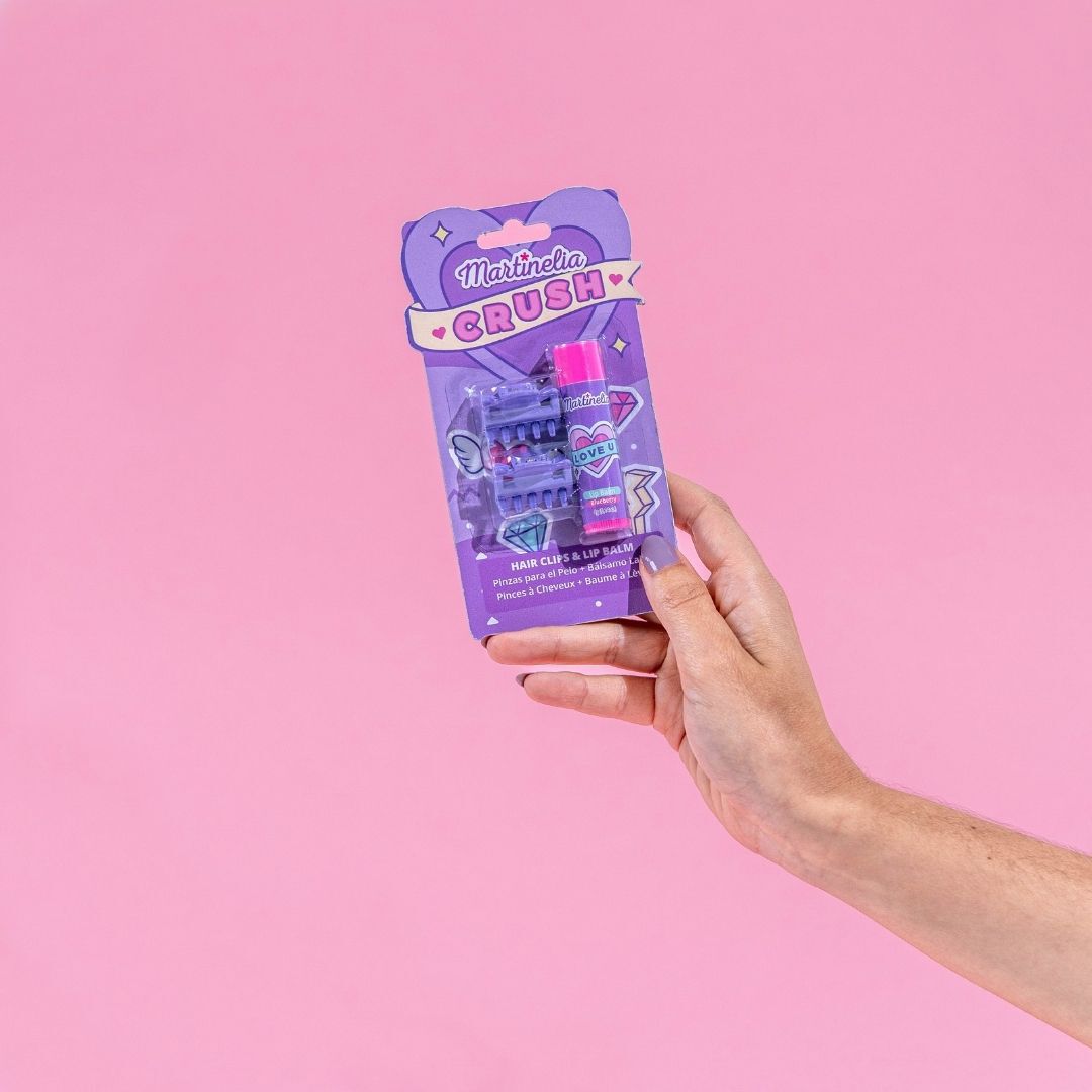 Conjunto Molas para o cabelo e b&aacute;lsamo labial - AQUARIUS - MARTINELIA - Imagem 7