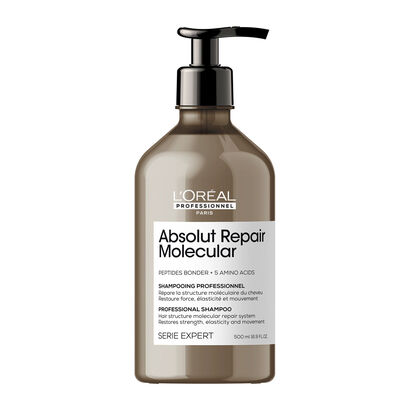 SHAMPOO ABSOLUT REPAIR MOLECULAR - L'ORÉAL PROFESSIONNEL - SERIE EXPERT - Imagem