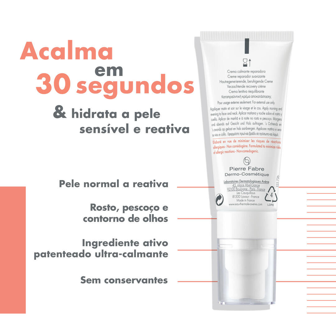 Tolerance Control Creme Reparador Suavizante - AVENE -  - Imagem 7 Tolerance Control Creme Reparador Suavizante - AVENE -  - Imagem 7