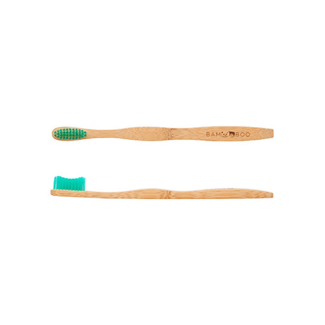 Toothbrush Adult Medium Green - The Bam & Boo Toothbrush - The Bamboo Toothbrush - Imagem 5