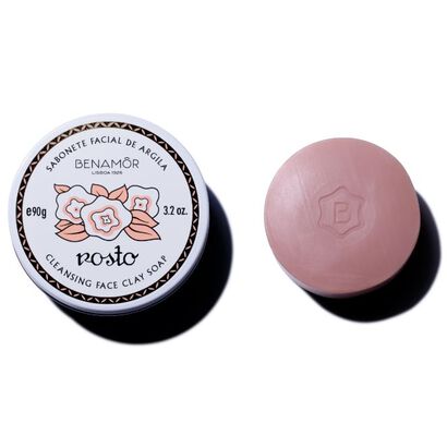 Sabonete Facial de Argila - BENAM&Ocirc;R - BENAMOR - Imagem