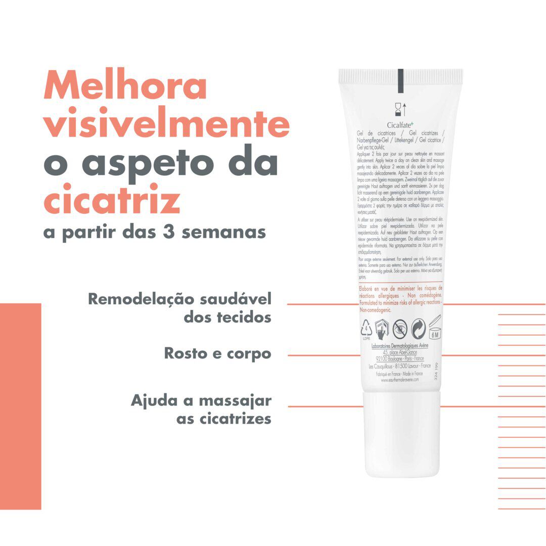 Cicalfate+ Gel Massagem Cicatrizes - AVENE -  - Imagem 2
