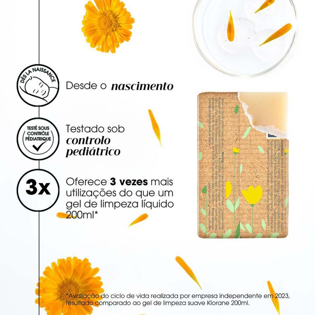 Barra Sólida Corpo e Cabelo BIO - KLORANE -  - Imagem 4