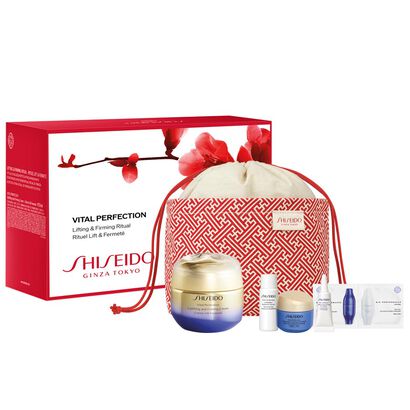 VITAL PERFECTION UPLIFTING AND FIRMING CREAM POUCH SET - SHISEIDO - Vital Perfection - Imagem
