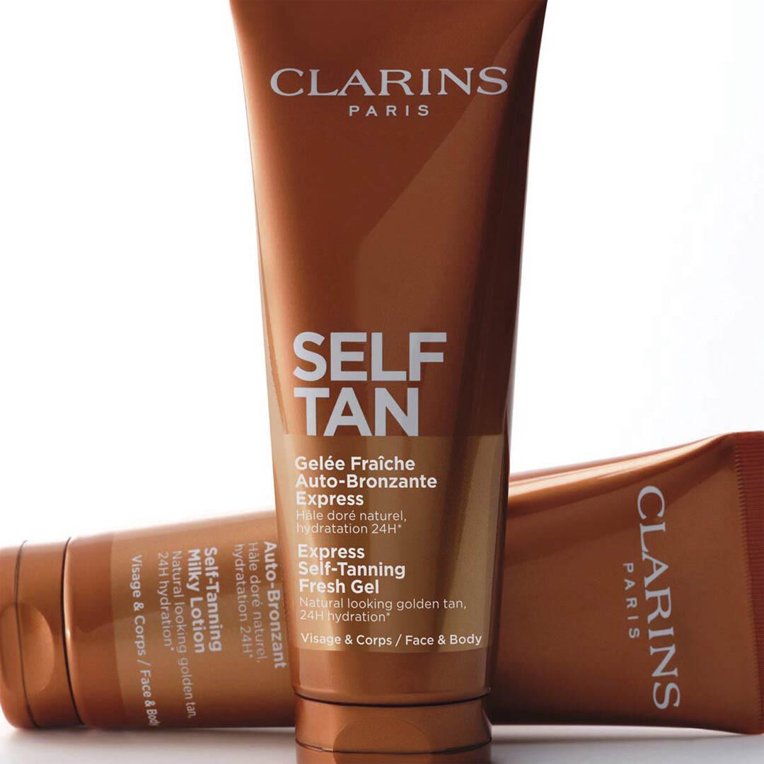 Gel&eacute;e Fra&icirc;che Auto-Bronzante Express - CLARINS - CLARINS SOLARES - Imagem 3