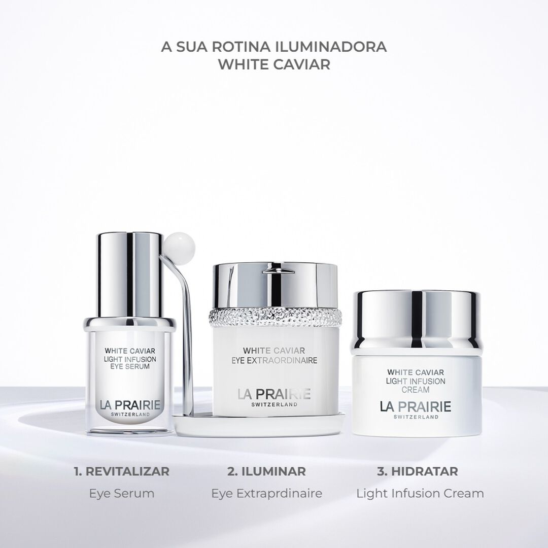 Light Infusion Eye Serum - LA PRAIRIE - LP WHITE CAVIAR COLLECTION - Imagem 5