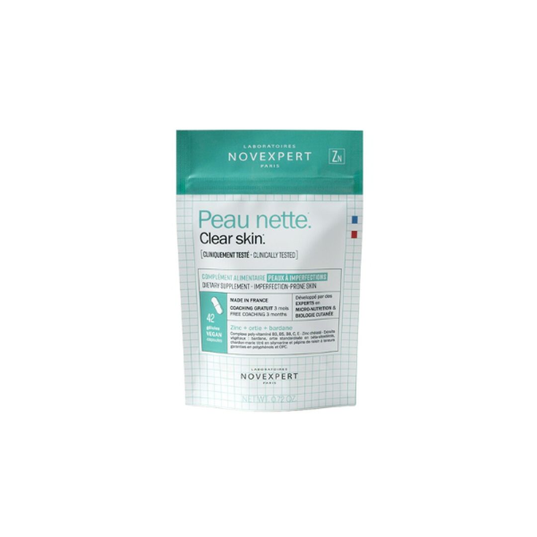 Food Supplement: Clear Skin - NOVEXPERT - Trio Zinc - Imagem 1