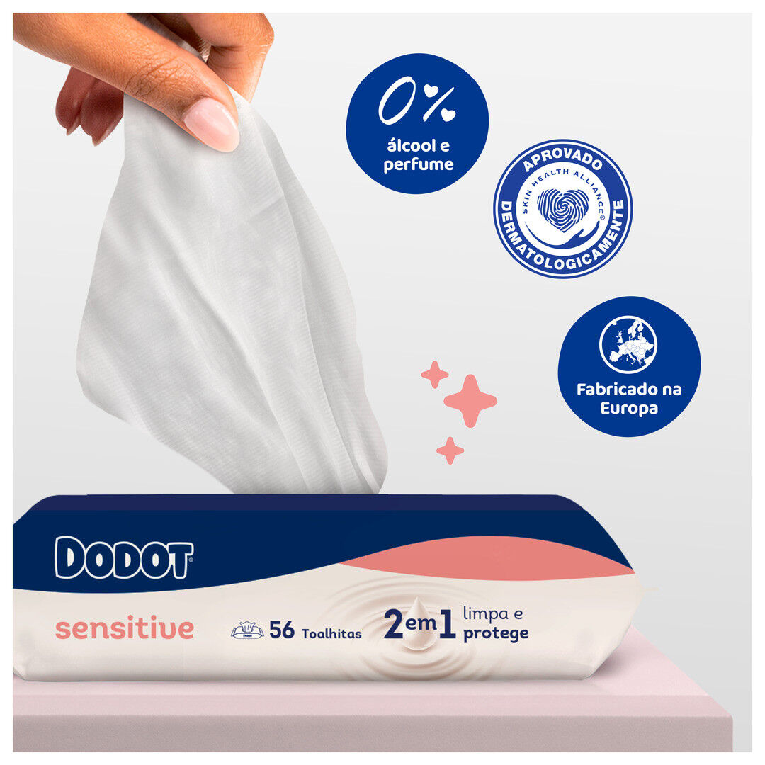 Toalhitas Sensitive - DODOT -  - Imagem 3