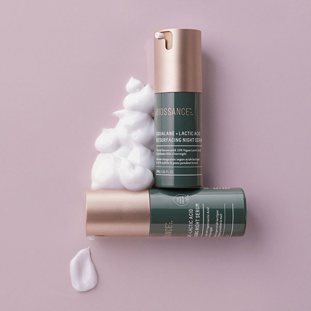 Squalane + Lactic Acid Resurfacing Night Serum - Biossance -  - Imagem 4