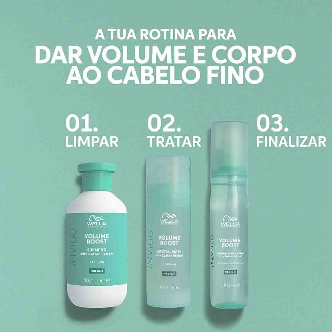 Volume Boost - Crystal Mask - WELLA HAIR CARE - Invigo - Imagem 8