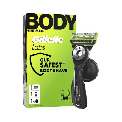 M&aacute;quina de Barbear Corporal (inclui suporte + Recarga) - GILLETTE -  - Imagem