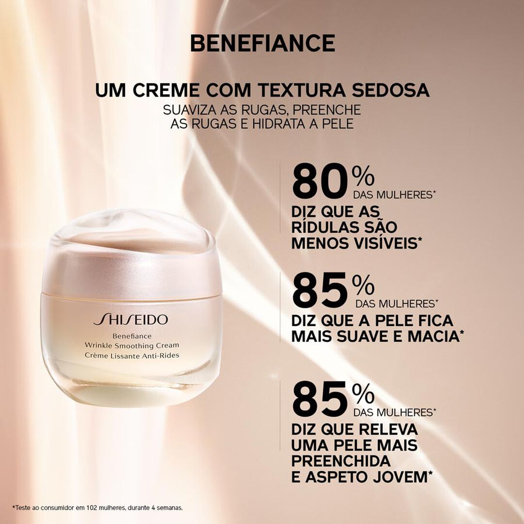 Wrinkle Smoothing Cream - SHISEIDO - BENEFIANCE - Imagem 4