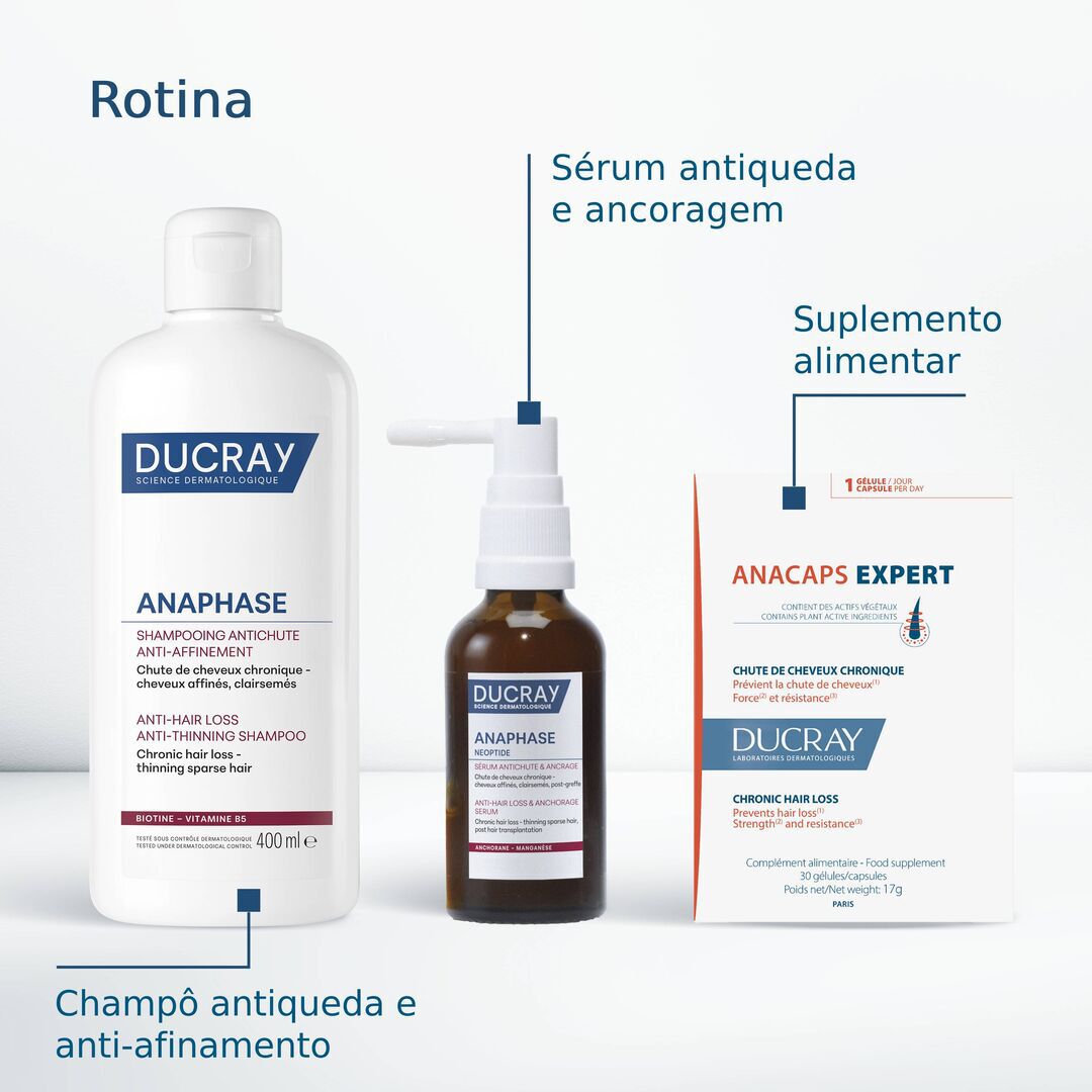 Ducray Anaphase Champô Anti-afinamento 200ML - DUCRAY -  - Imagem 7