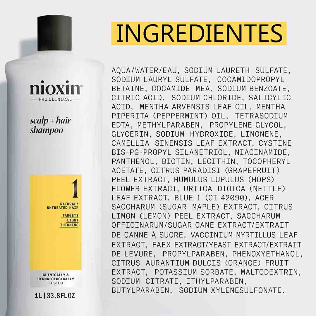 Champ&ocirc; - Nioxin - Sistema 1 - Imagem 4