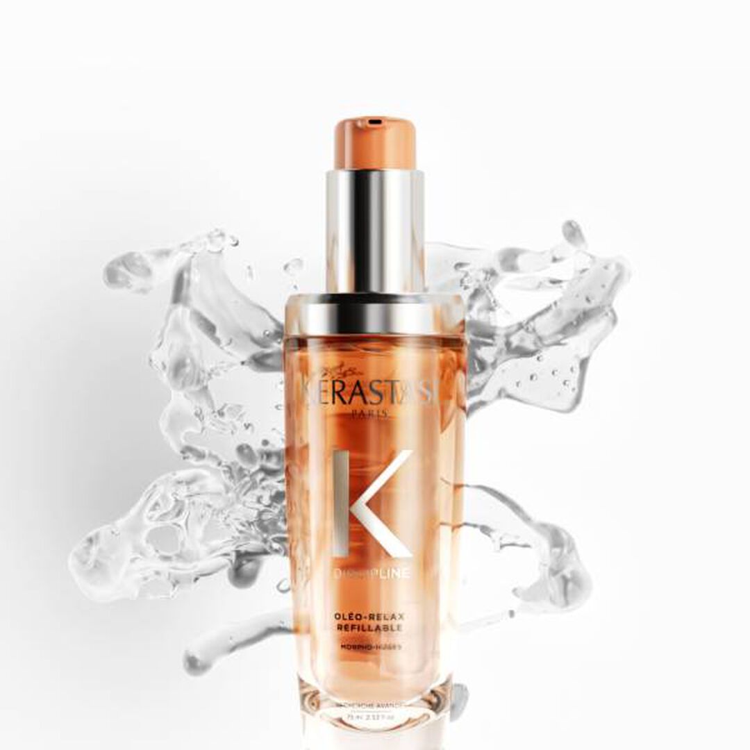 RECARGA DE ÓLEO CAPILAR L'HUILE OLEO-RELAX PARA CABELO VOLUMOSO E INDISCIPLINADO - KERASTASE - Discipline - Imagem 7