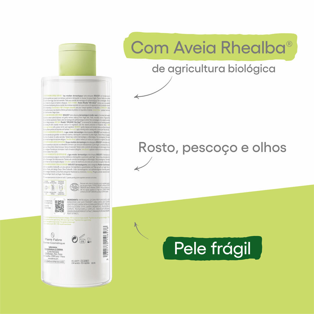 Biology Água Micelar - A-DERMA -  - Imagem 3