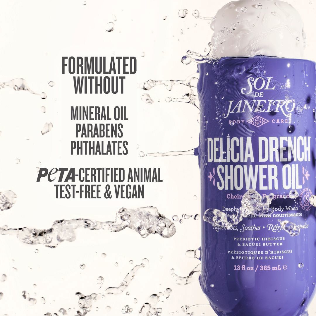 Delicia Drench Shower Oil - Sol de Janeiro - Delicia - Imagem 7