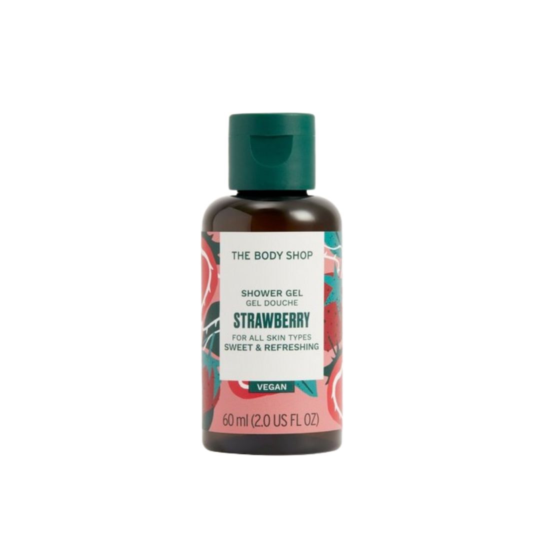 SHOWER GEL STRAWBERRY 60ML - The Body Shop - BODY SHOP - Imagem 1