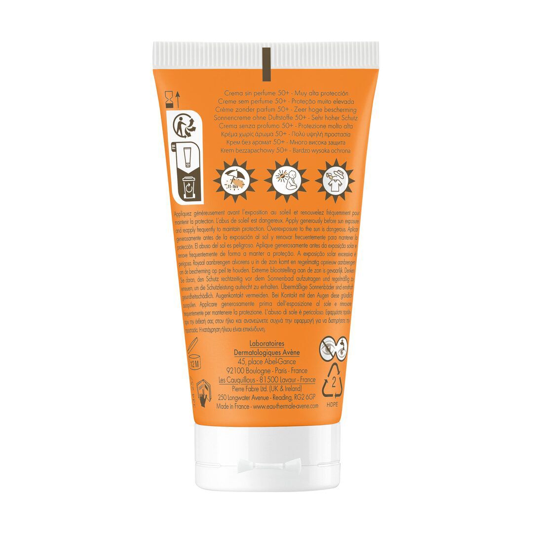 Protetor Solar Creme 50+ sem perfume SPF50 - AVENE -  - Imagem 6